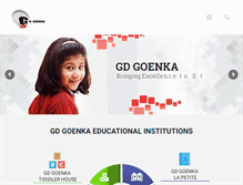 Tablet Screenshot of gdgoenka.com